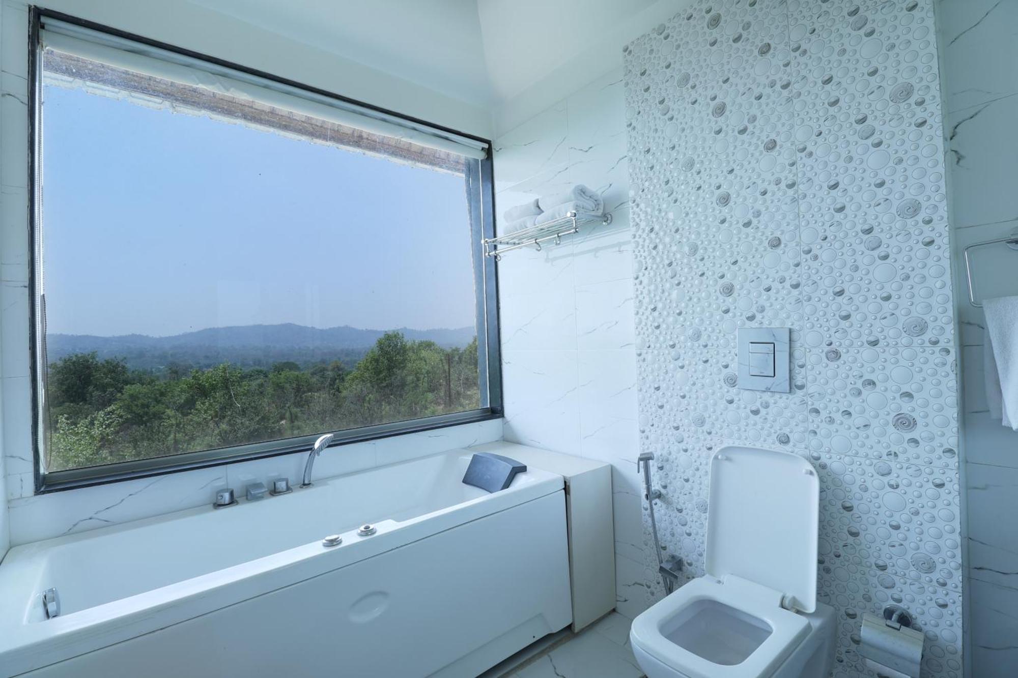 Hunky Dory Resort And Spa Dhar Khurd Exterior foto