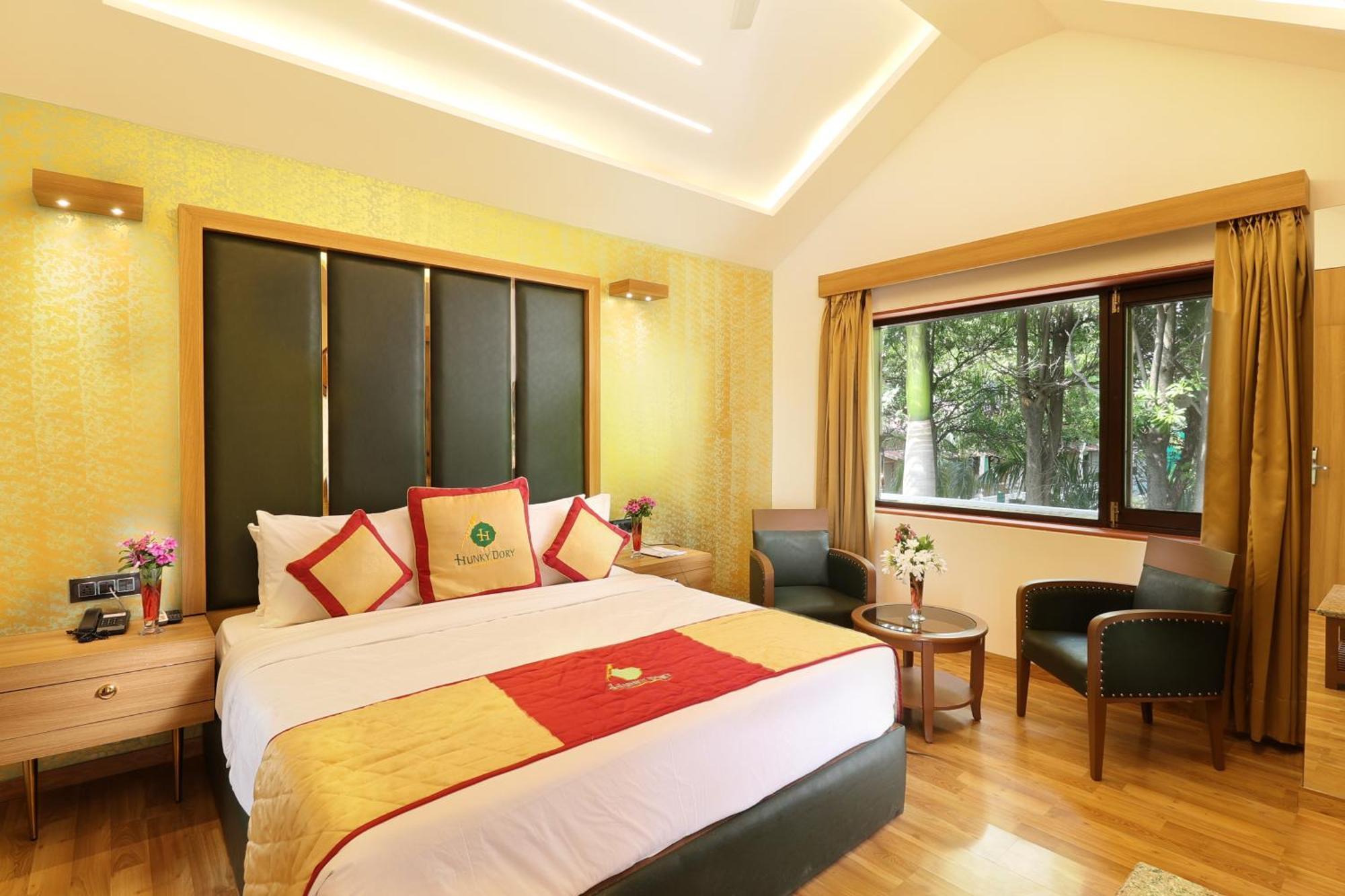Hunky Dory Resort And Spa Dhar Khurd Exterior foto